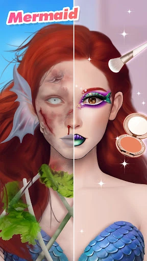 Gameplay screenshot 2 from Makeup ASMR: Makeover Story - Simulation game